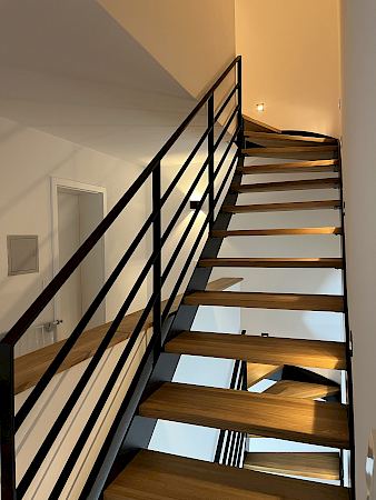 Lackieren einer Treppe in Schorndorf