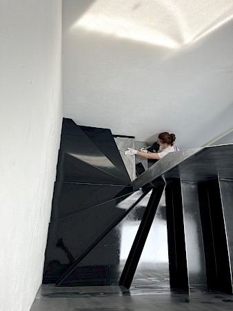 Lackieren einer Stahltreppe in Winterbach