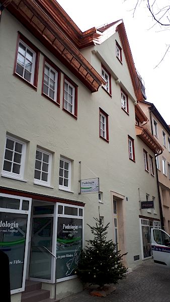 Fassadenneugestaltung in der Altstadt in Schorndorf