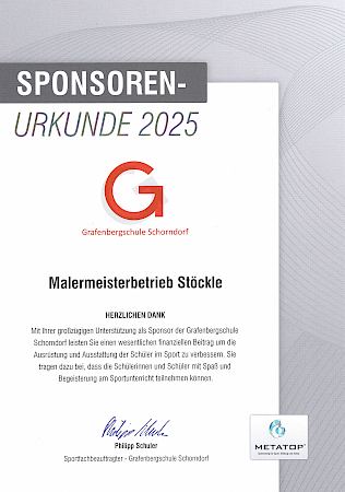 Sponsoring und Ehrenämter