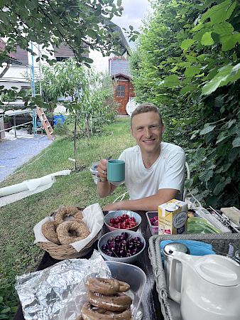 Bei der Arbeit