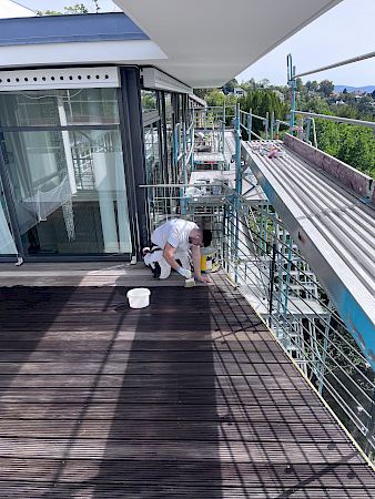 Bei der Arbeit