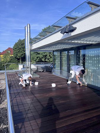 Bei der Arbeit