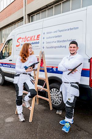 Bei der Arbeit