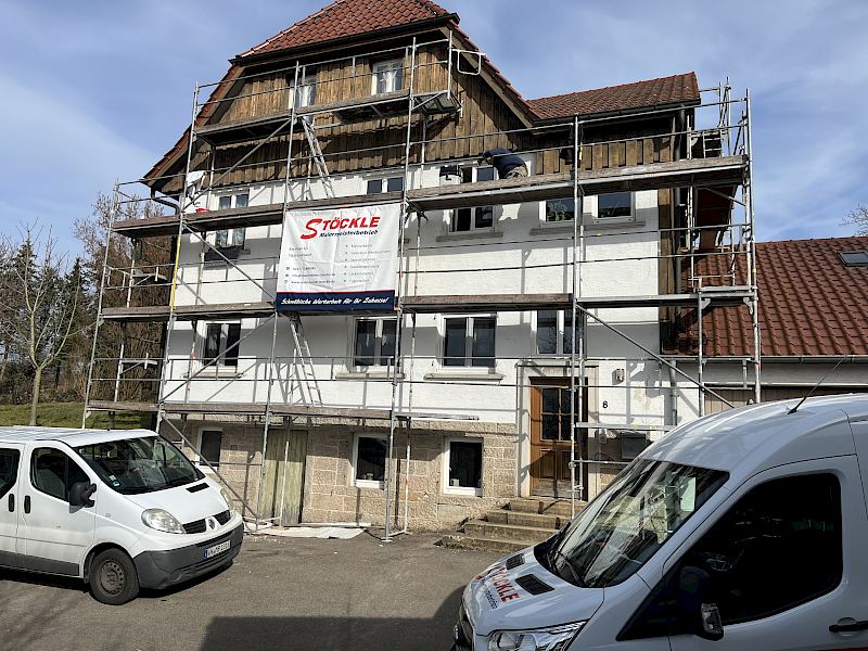 Fassadenrenovierung in Berglen